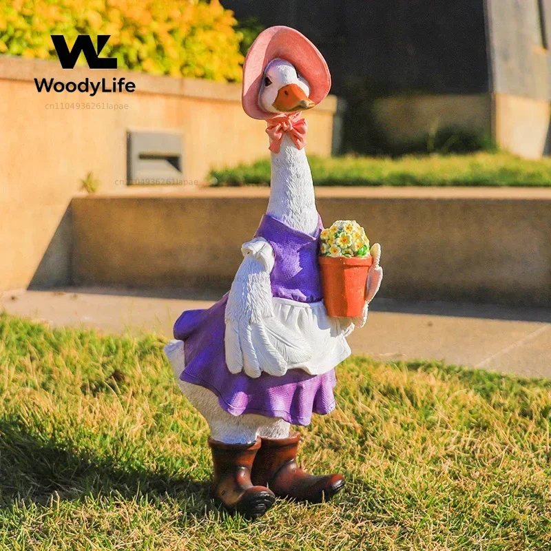Garden Decoration Desktop Ornaments Creative Birthday Gifts Home Decor Duck Trees Fat Handicrafts