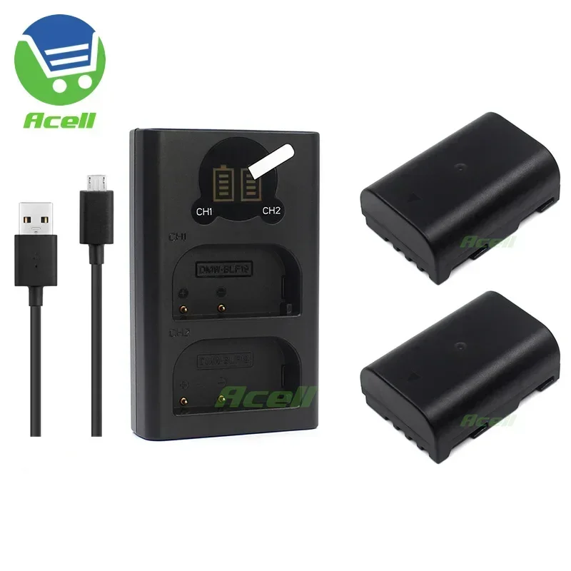 BP-61 Li-ion 1860mAh Battery or LCD USB Dual Charger for SIGMA sd Quattro sdQ / sd Quattro H sdQH Camera