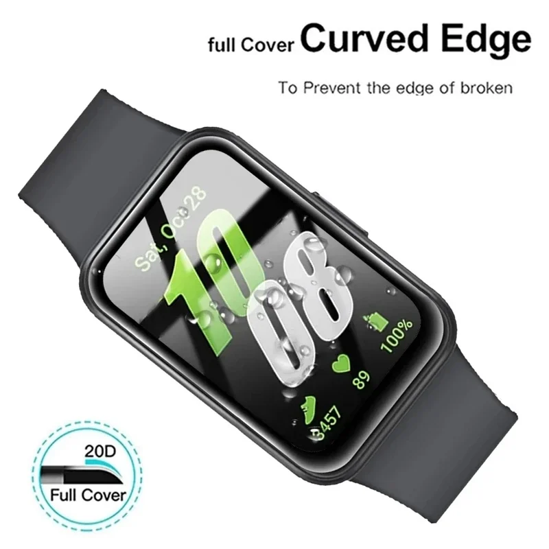 Protecteur d'écran 9D pour Samsung Galaxy Fit 3, film anti-rayures, couverture complète, film de protection Ultra-HD, pas de verre