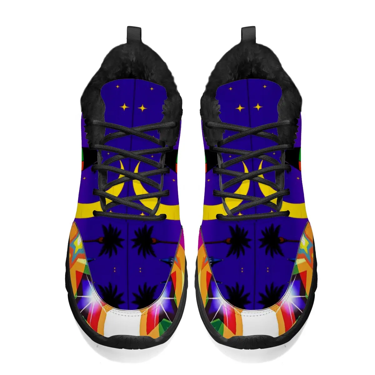 الوالدين والطفل تصميم تحت عنوان الهالوين لكل من الرجال النساء اليقطين الجمجمة الرعب القلعة نمط الدانتيل متابعة شقة منخفضة أعلى أحذية رياضية #6