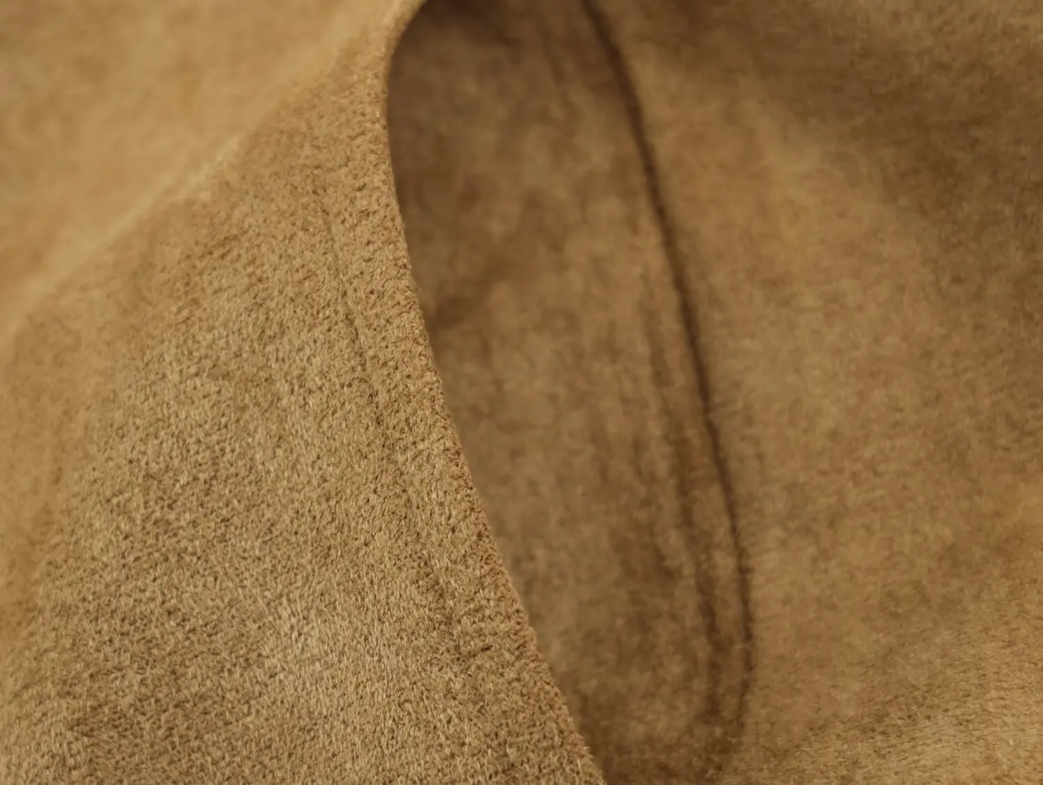 Damen Slim-Fit Jacke Stehkragen Langarm Einreihig mit Taschen Einfarbiger Wildledermantel 2026 Herbstmode Pendler-Oberbekleidung – Detail 9