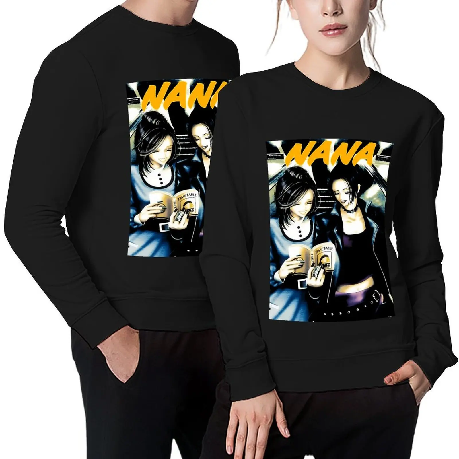 

NANA Osaki Black Stones Pullover male clothes men's coat men's clothes autumn new products new in sweatshirts