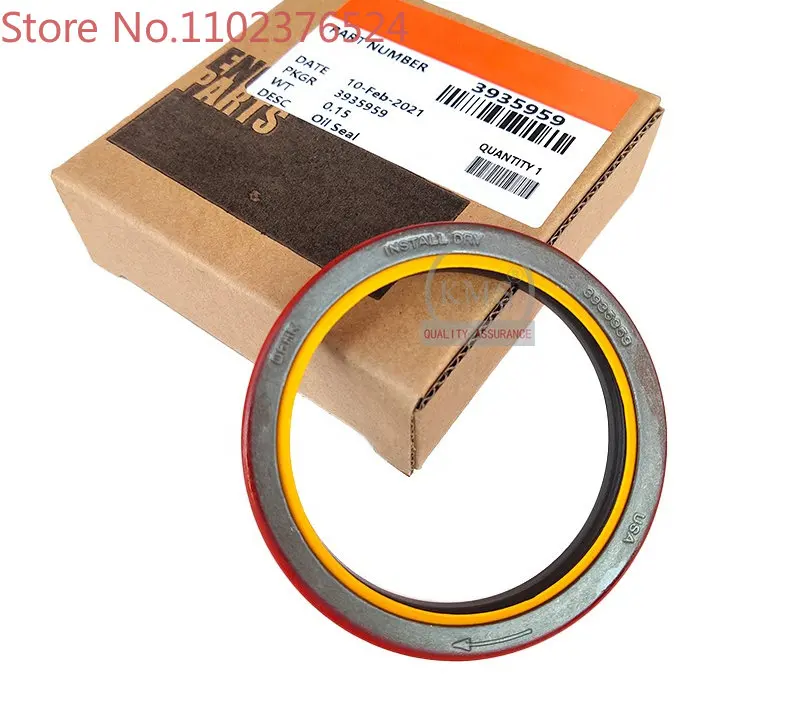 5PCS Seal factory 4BT truck engine parts 4bt 3935959 crankshaft front oil seal 3935959