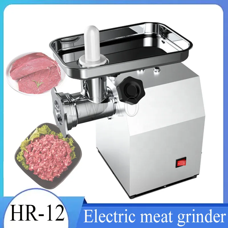 

70Kg/H Electric Meat Mincer Grinder 600W Commercial Kitchen Chopper Food Processor Sausage Maker Machine Home Appliance