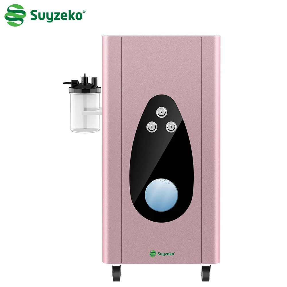 SUYZEKO 3600ml/min Hydrogen Water Generator Hydrogen Inhalation Machine  HHO Double Outlet Hydrogen Injection Water Device