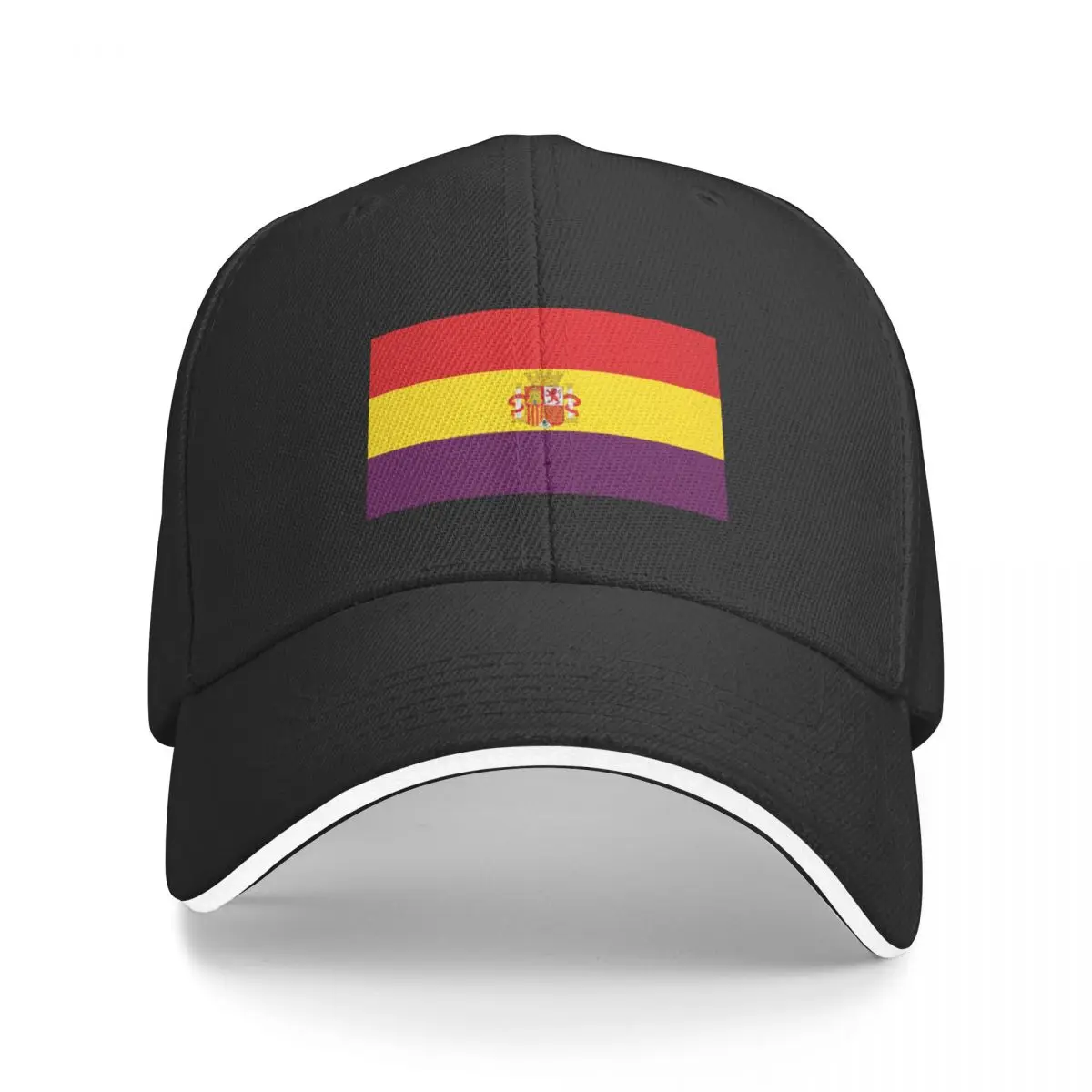 Spanish Republican flag Baseball Cap Designer Hat fishing hat Golf hiking hat Men's Luxury Women's