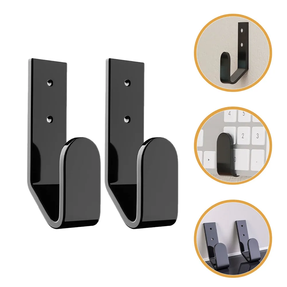 

4Pcs Universal Keyboard Wall Mount Holder Sturdy Stylish Rack for Gaming Office Home Desk Organizer Display Keyboard Bracket