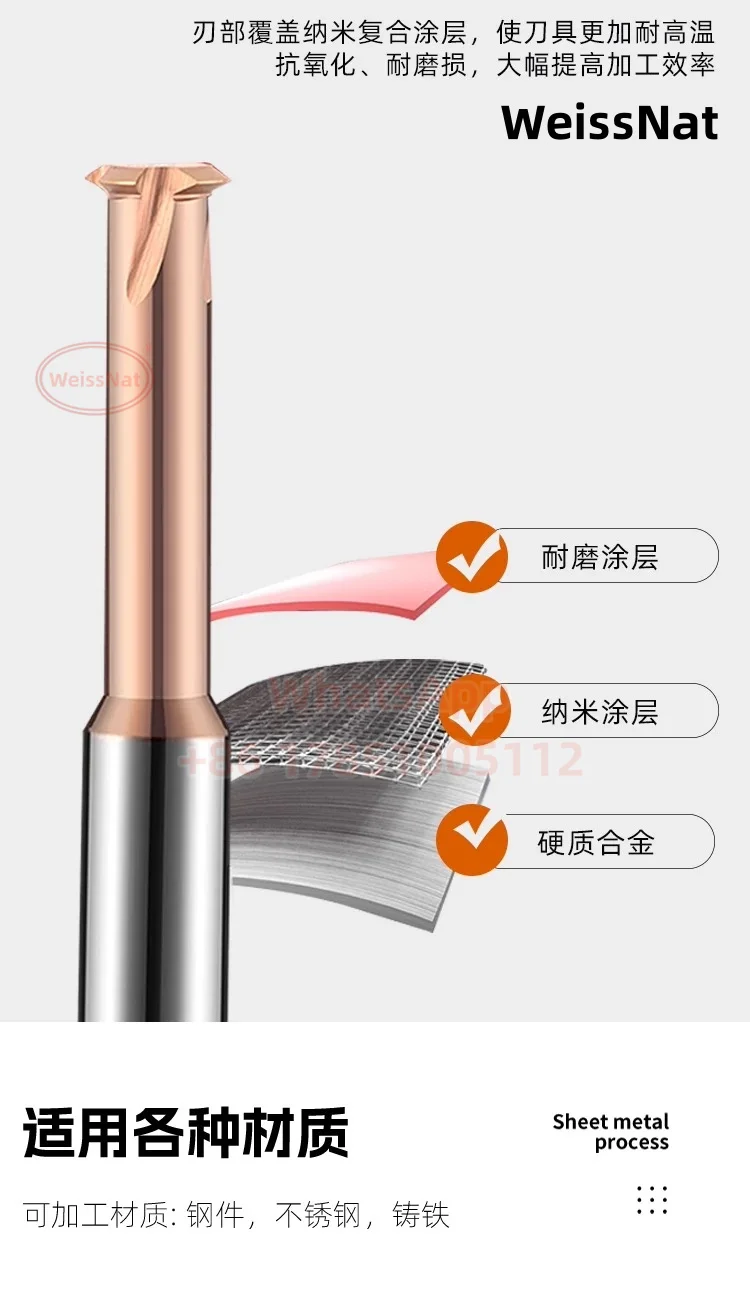 Einzel gewinde fräser