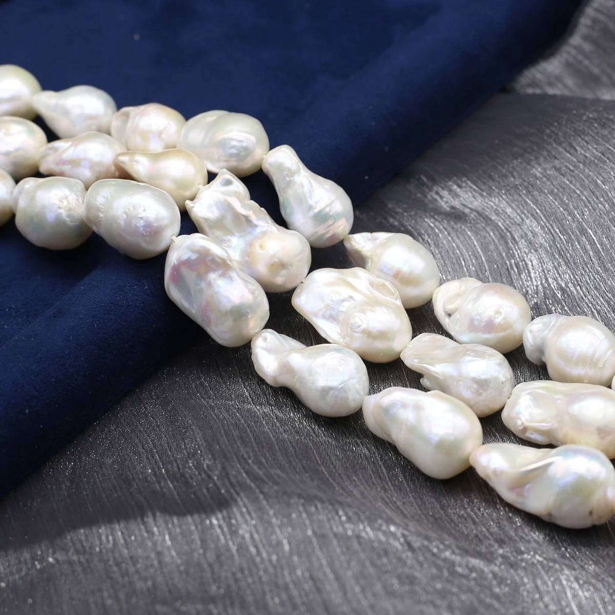 13x10mm 5A Natural Freshwater White 100% Pearl Baroque Irregular Shape Bead Gift Jewelry Make DIY Necklace Bracelet Accessories