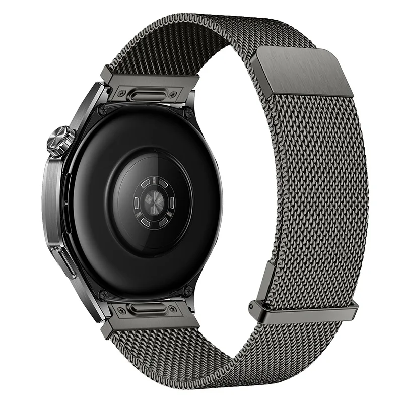 Correa milanesa de 22mm para Huawei Watch 5 GT5 Pro/GT5/4/3/2, pulsera Universal de 46mm para Huawei Watch 5 de 46mm, banda inteligente para hombres y mujeres