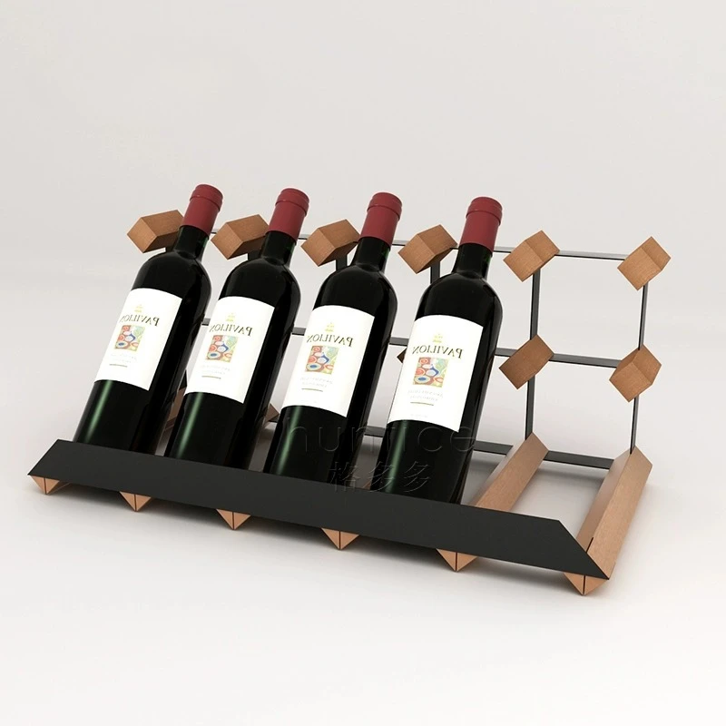 

Wine rack ornament Household and commercial wine cabinet Display rack