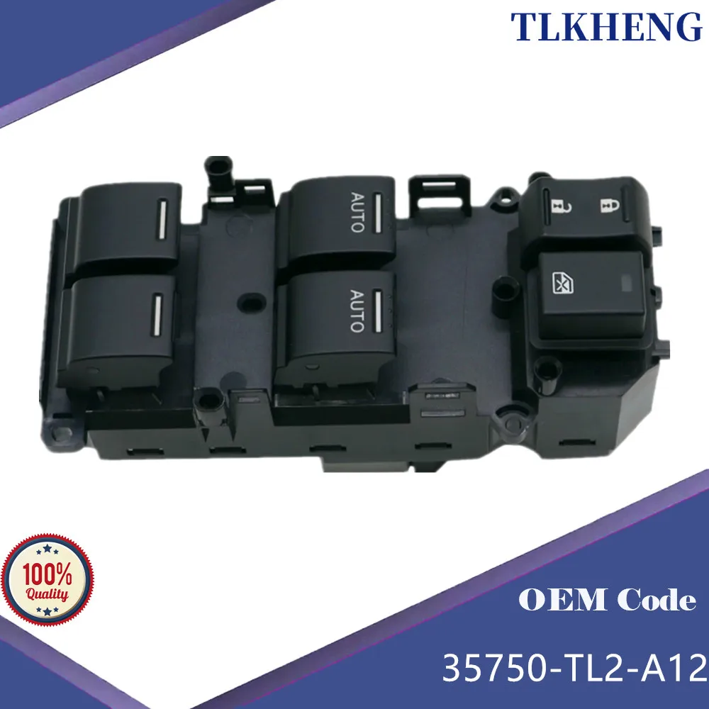 

35750-TL2-A12 Electric Window Control Switch Window Lifter Switch For Acura TSX 4- Door 2011-2014