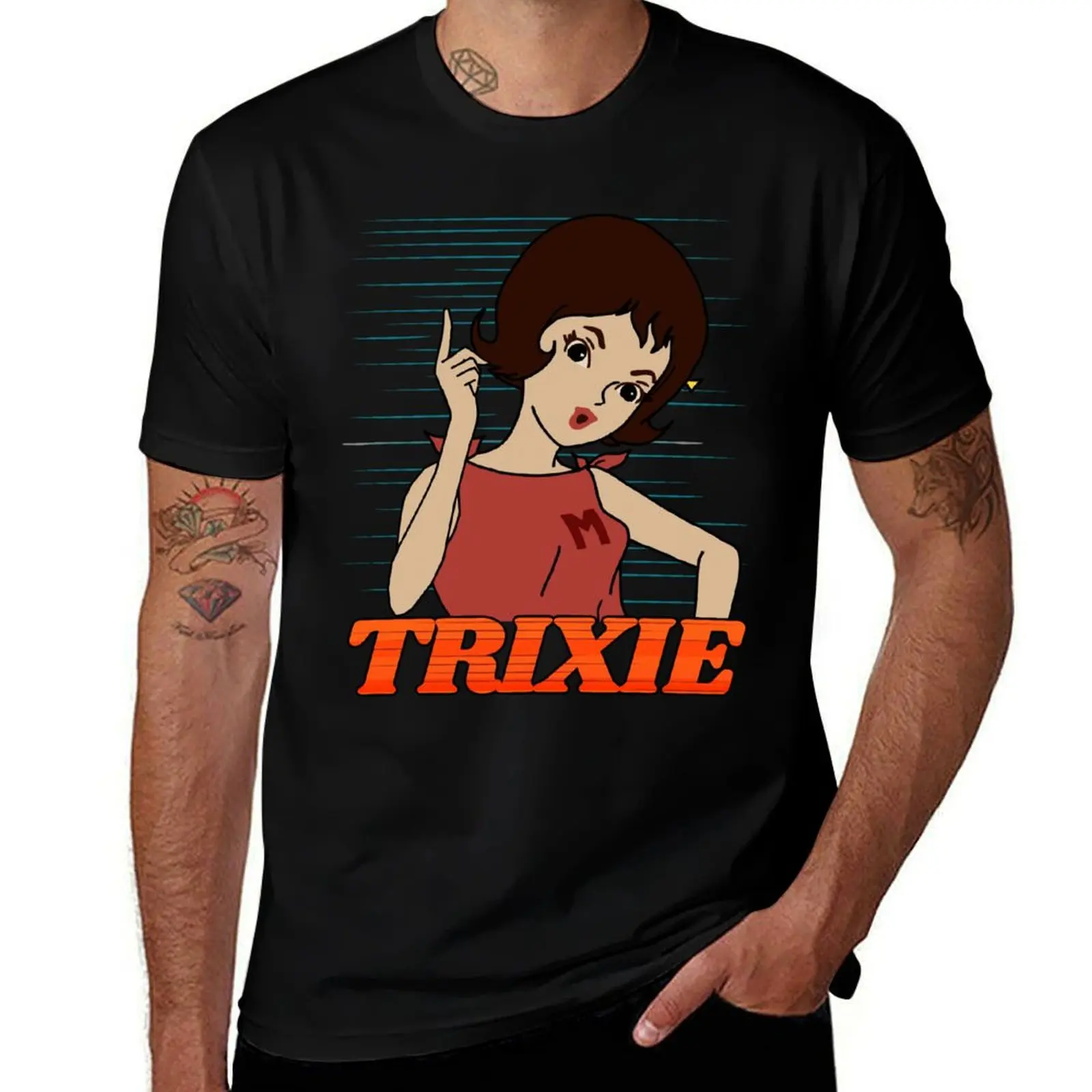 

Go Speed Racer ))(( Trixie T-Shirt Casual Holiday Short Sleeve Tee