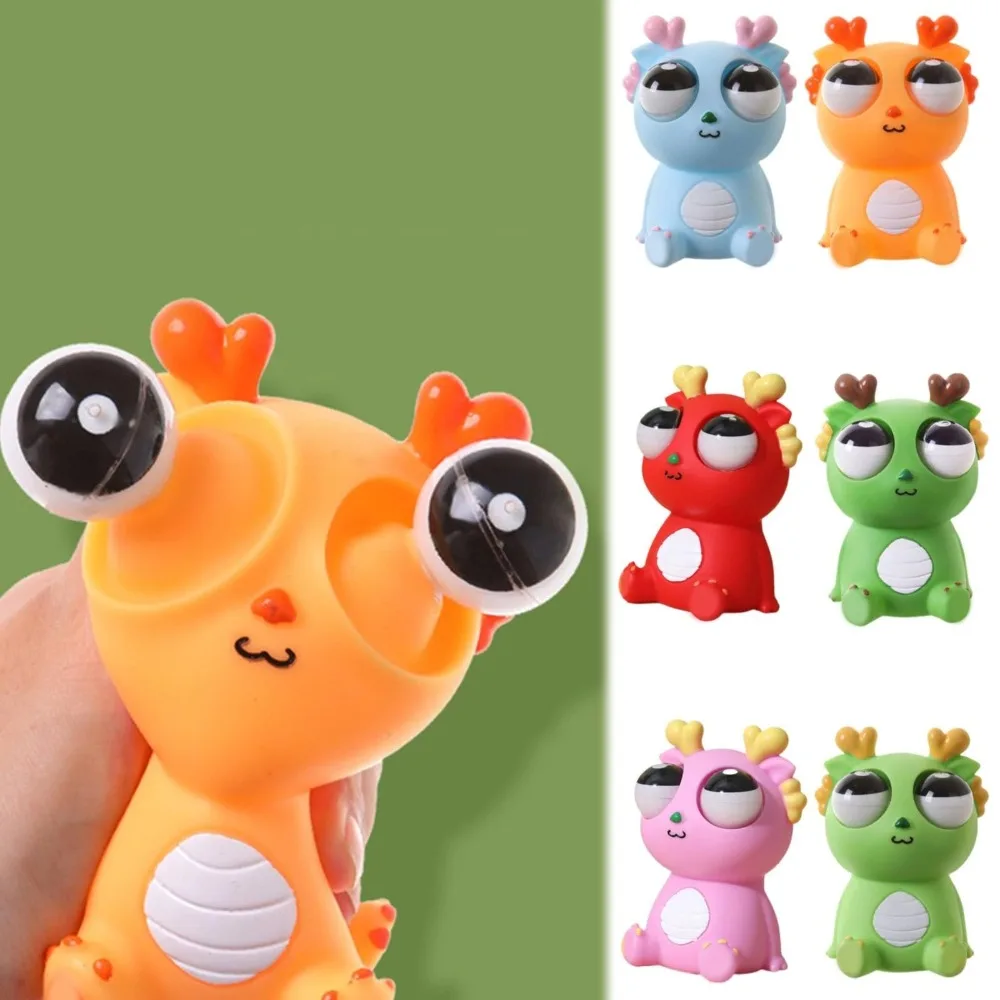 Divertente Bulbo Oculare Scoppio Erba Verme Pizzico Giocattolo Grande Bulbo Oculare Rimbalzante Giocattolo Occhio Popping Verme Occhio Popping Creativo Verme Rimbalzante Giocattoli