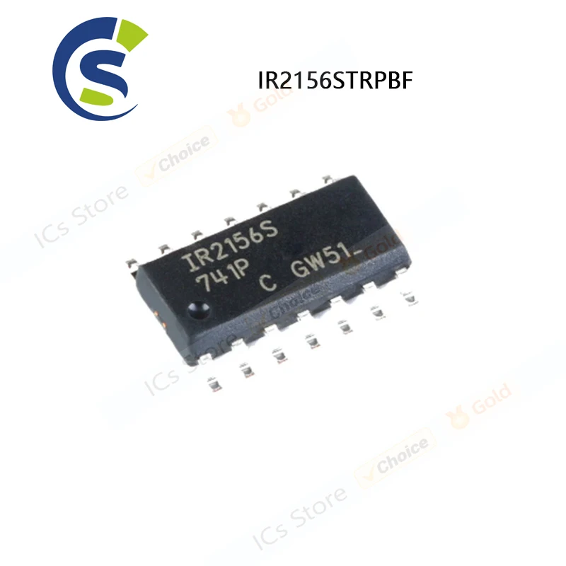 5PCS 100% New IR2156STRPBF IR2156S IR2156 SOP-14 Chipset