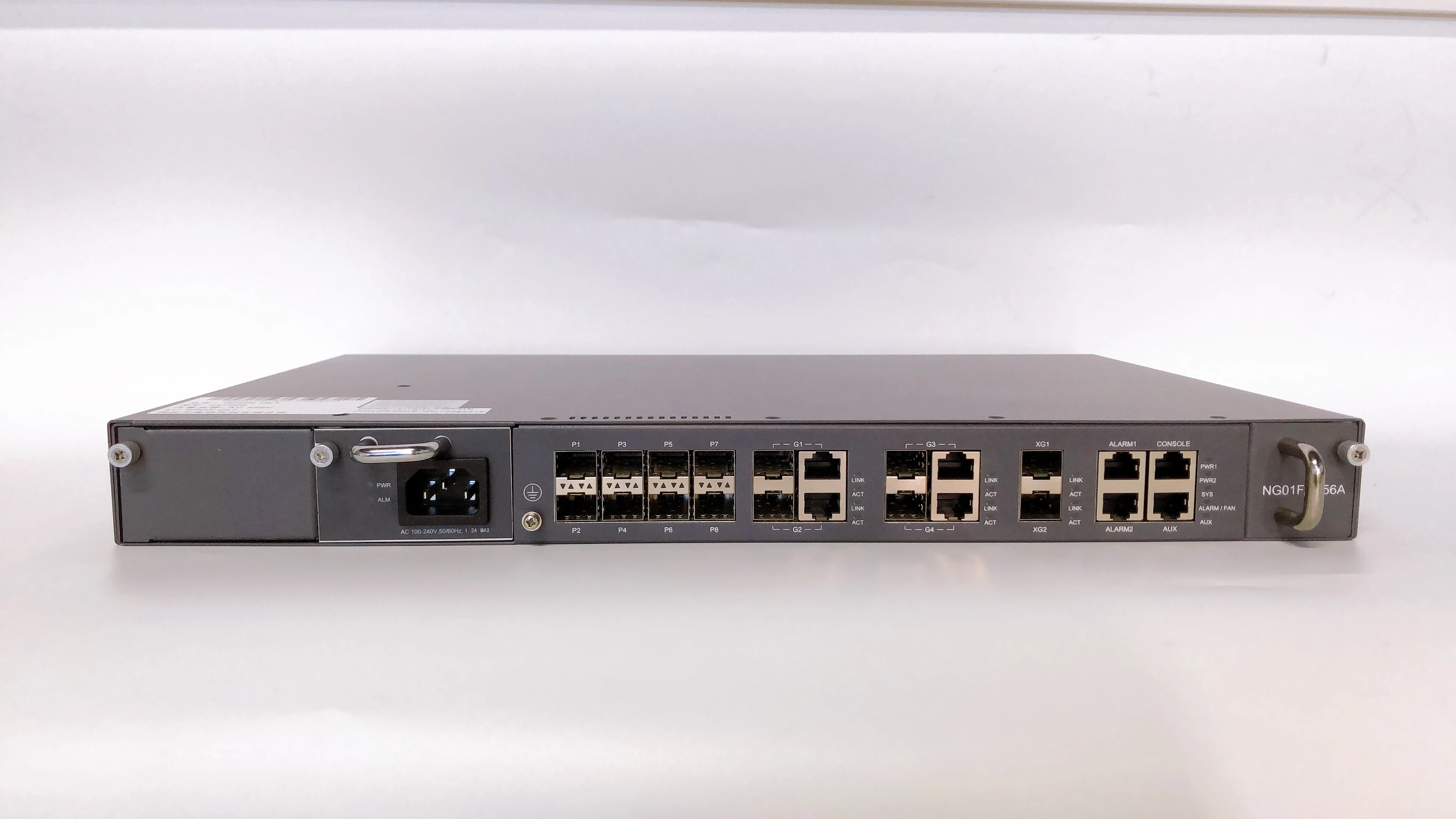 hioso compatible  GPON olt  mini 4 pon ports web snmp olt gpon 4 ports with 4 C+++ SFP modules