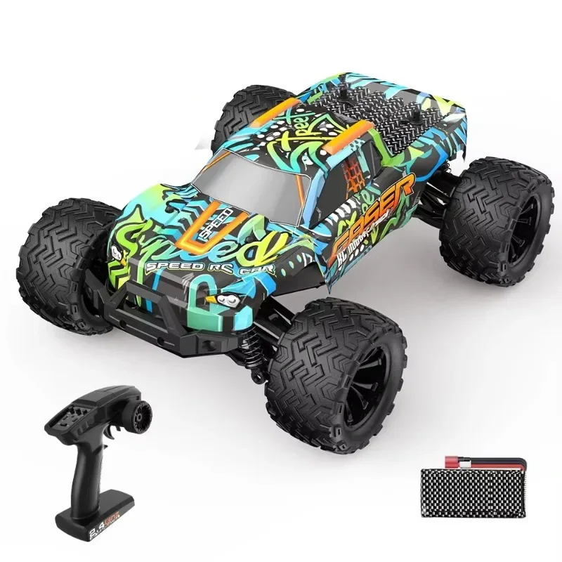 001E 002E Scala 1:14 60KM/H Brushless RC Car 4WD Impermeabile Off-Road All Terrain RTR Telecomando per Adulti