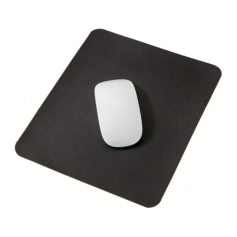Small Black Rubber Mouse Pad (Universal, Anti-Slip) image