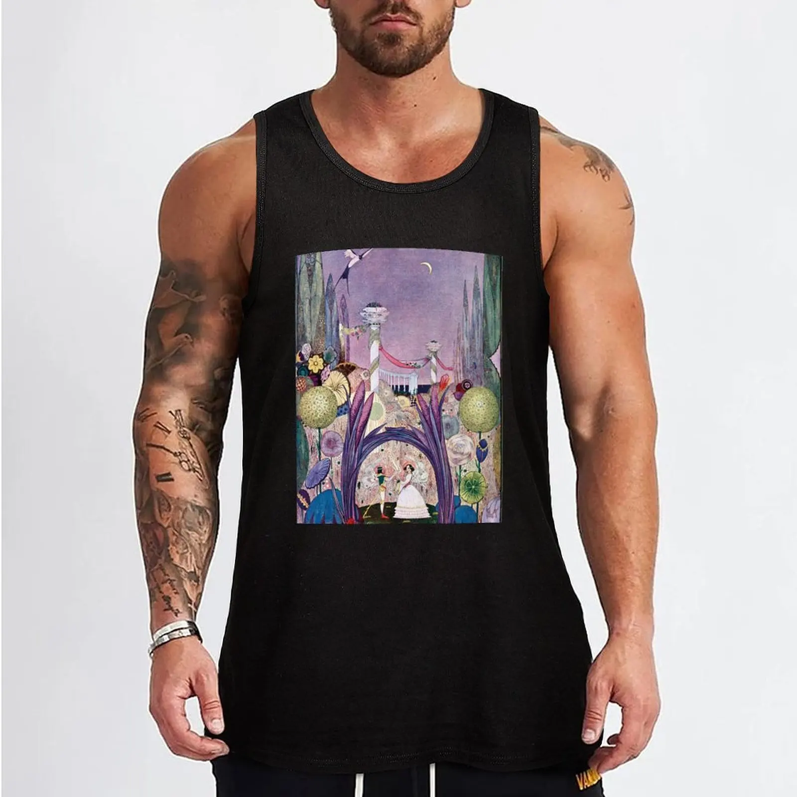 Thumbelina - Harry Clarke Tank Top plain t-shirt bodybuilding men clothes men clothing