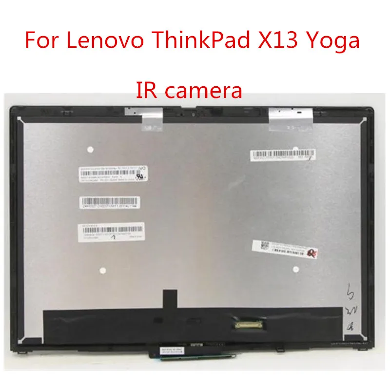 

13.3 LCD Touch Screen Digitizer Assembly for Lenovo ThinkPad X13 Yoga Gen 2 20W8 20W9 Display Replacement 5M11C82045 5M11C82043