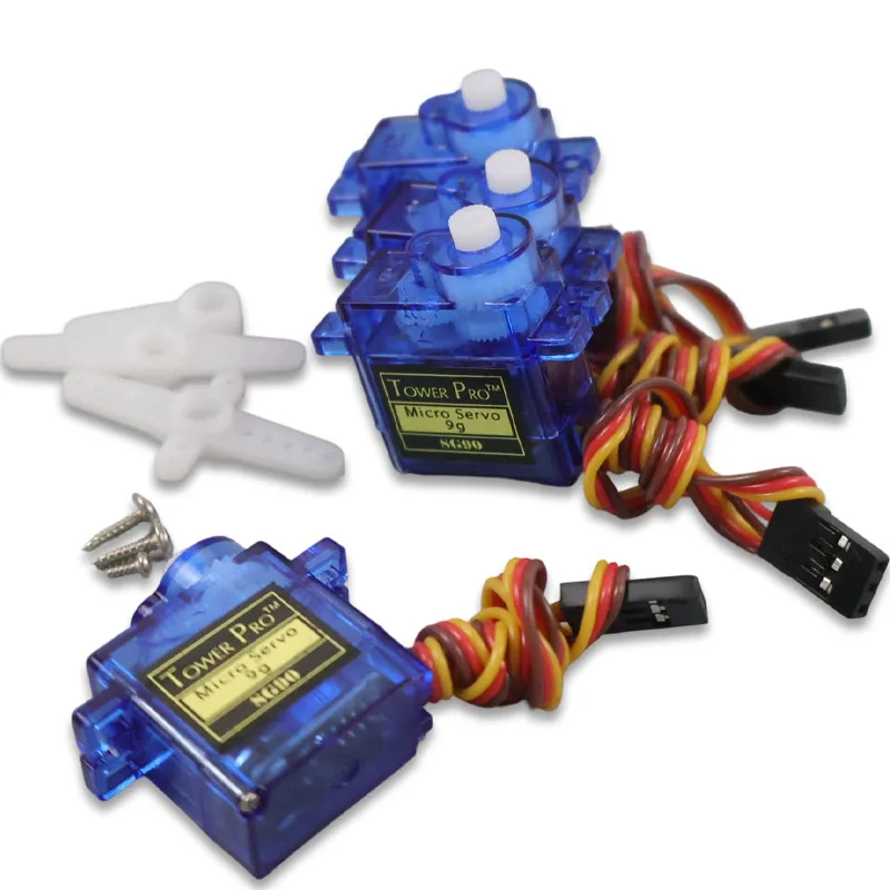 1/2/4Pcs SG90 MG90S 9g Digital Mini Micro Servo 180/360Degree for Rc Helicopter Airplane Mini Boat Car MG909G Trex 450 RC Robot  view 3