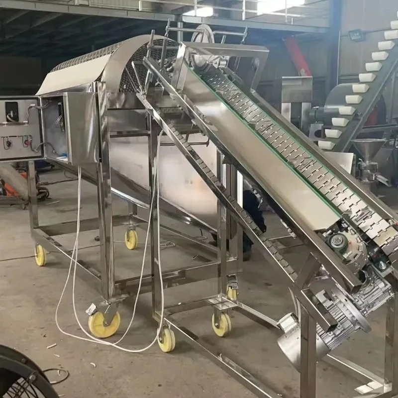 Cocoa Processing Machine Fresh Cocoa Pods Cutting and Splitting Cocoa Shell Beans Screening Splitting Separator Separator Custom