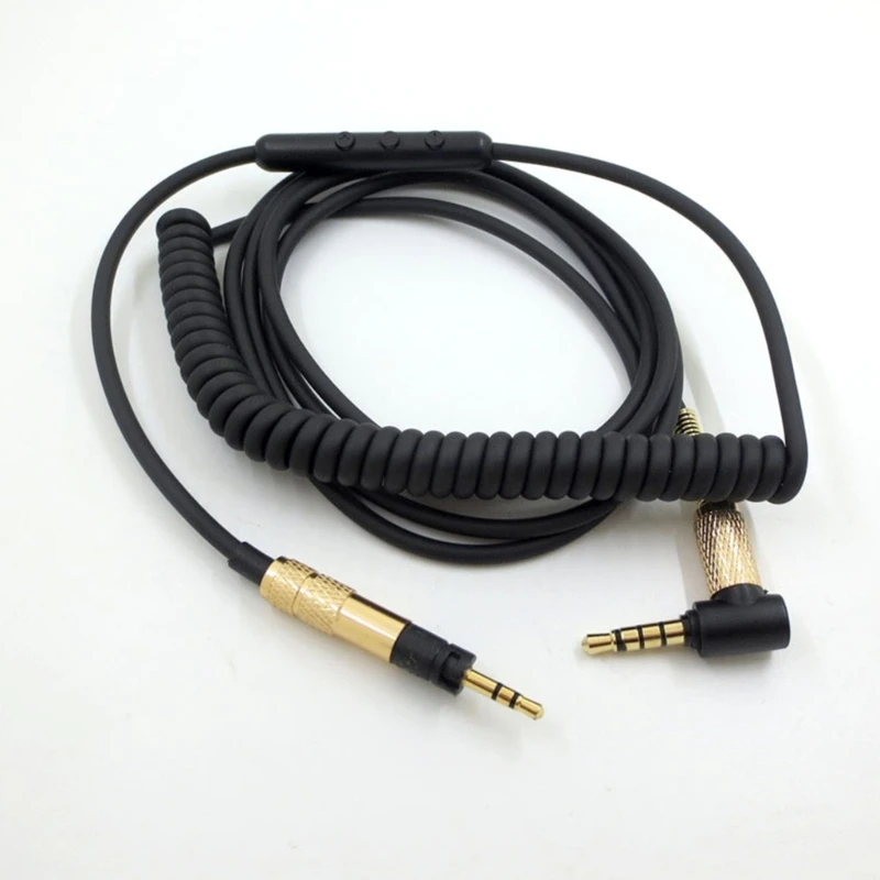 Vervanging Gold Plating Aux Kabel Koord voor HD4.30/HD400/HD4.40/HD4.50 Hoofdtelefoon D46B