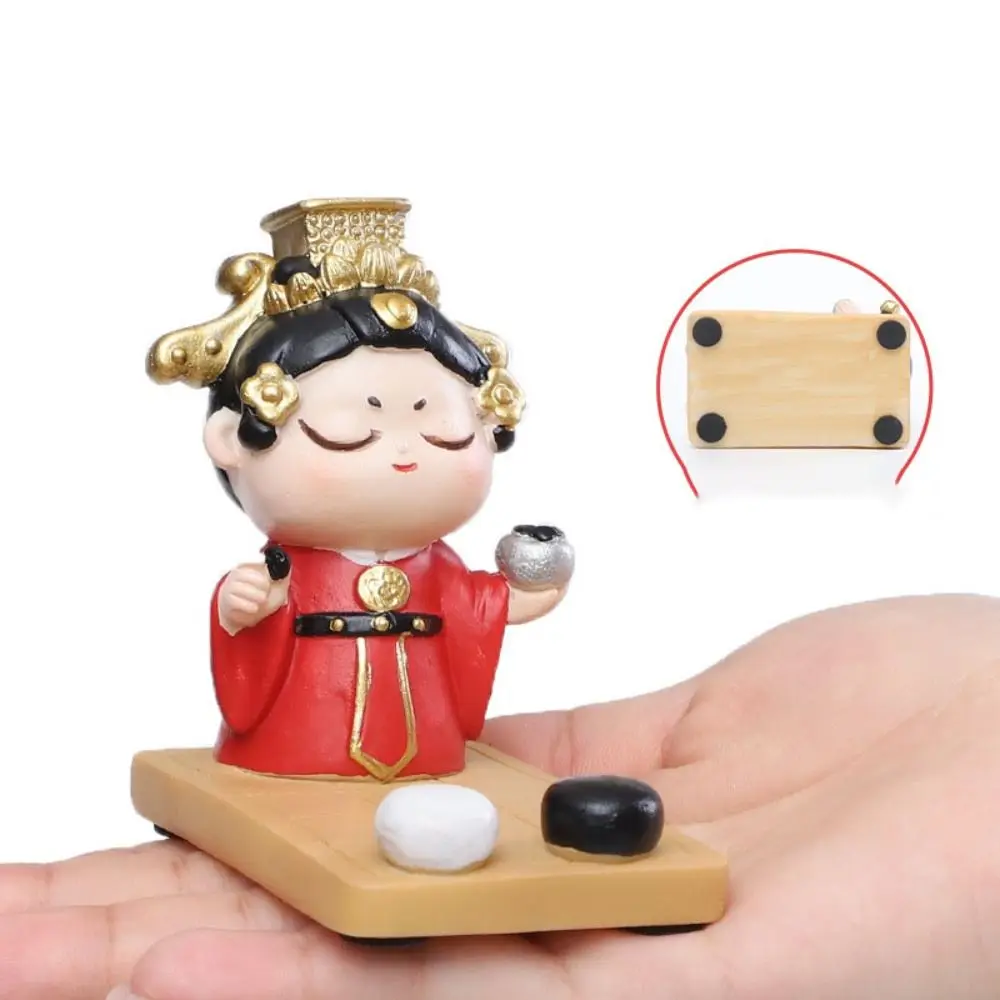 Resin Ancient Style Phone Stand Aesthetic Anti-slip Chinese Style Mobile Phone Holder Multi-functional Cartoon