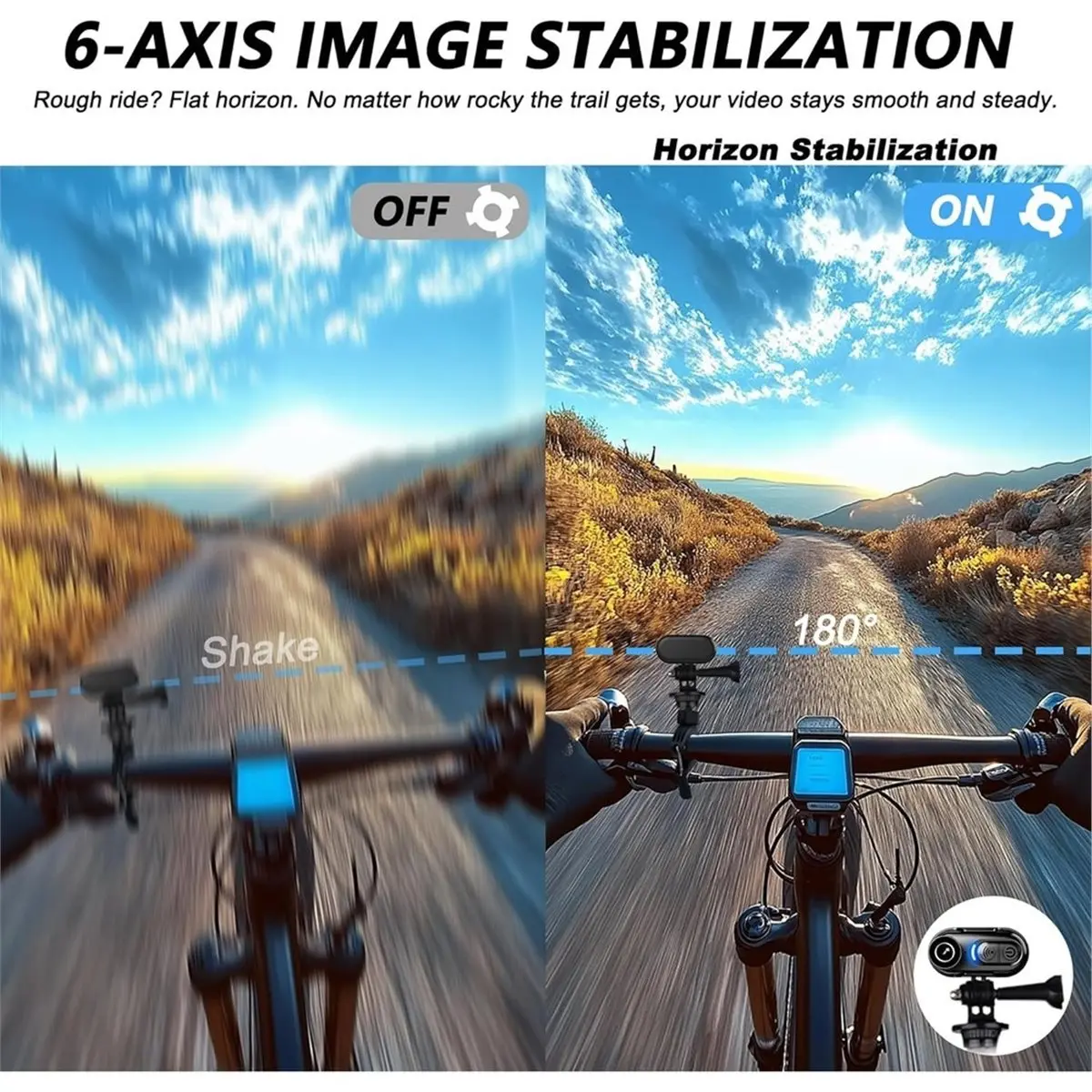 2.0 Inches Body Camera, Waterproof Thumb Action Camera, Hands-Free Body Cam for Cycling Travel Outdoor Adventures
