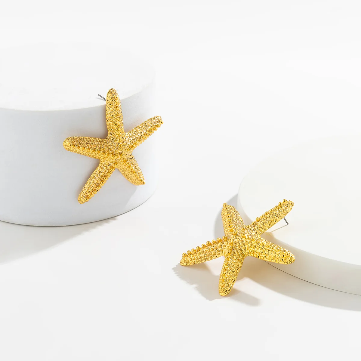 Ingemark Punk Large Starfish Stud Earrings for Women Ladies Trendy Summer Korea Fashion Holiday Piercing Earring Y2K Jewelry New image 4