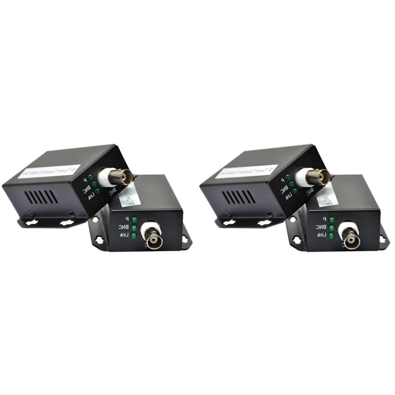 B29C-2Pair Ethernet IP Extender Over Coax HD Network Kit EOC Coaxial Cable Transmission Extender For Security CCTV Cameras
