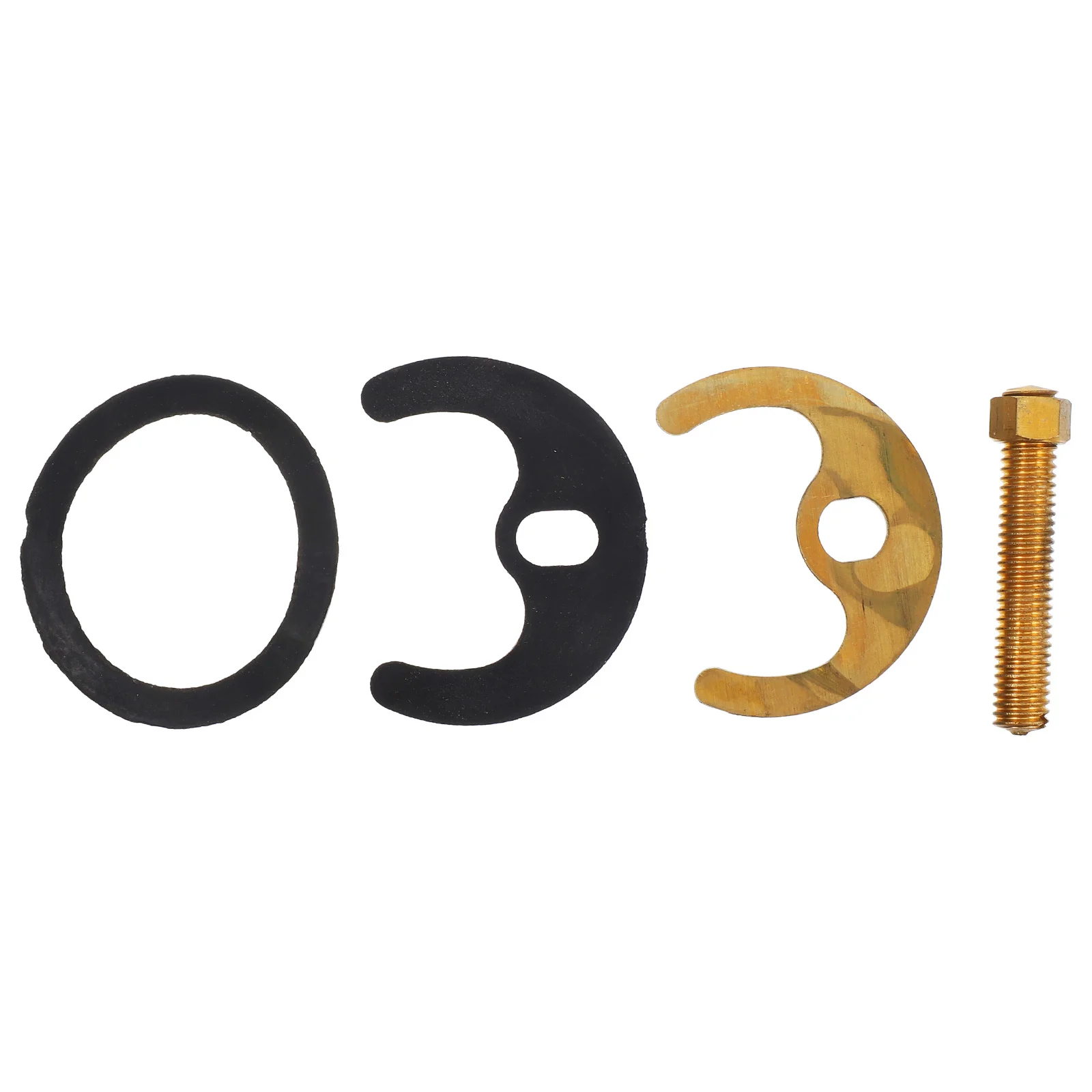 صنبور المطبخ حدوة الحصان تصاعد عدة غسالة من الفولاذ المقاوم للصدأ قفل الجوز لإصلاح صنبور المغسلة استبدال تركيبات الأجهزة #6