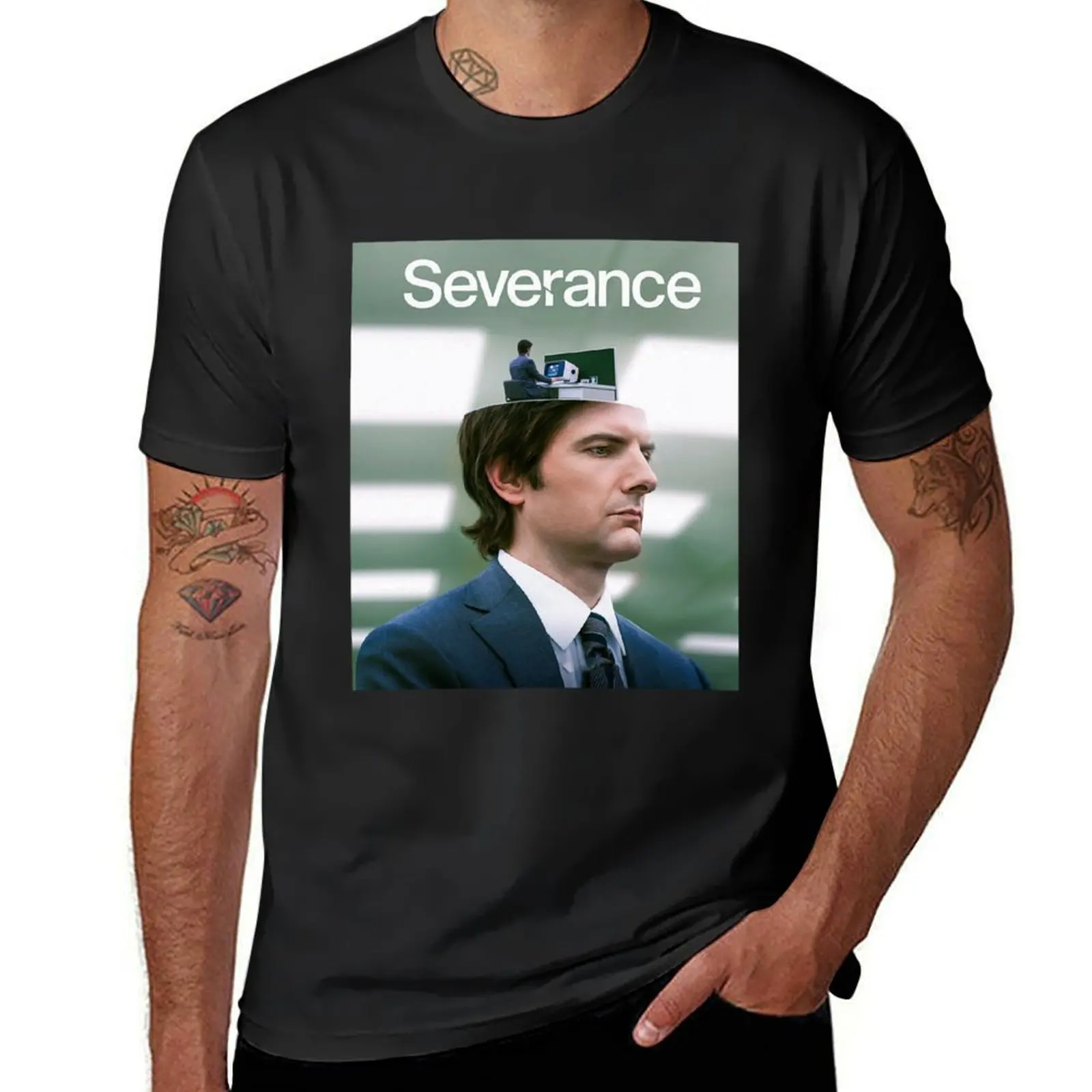 

Severance T-Shirt vintage anime shirt valentines clothes luxury designer mens graphic t-shirts anime