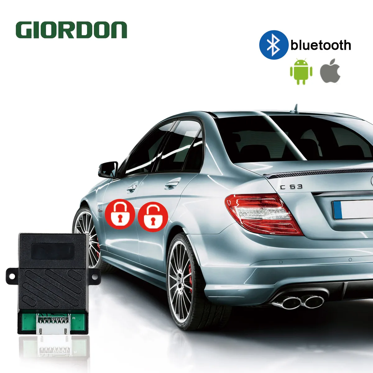 

PKE keyless entry Control the car by mobile phone With Remote Start And bluetooth control Close to the lock/leave the lock 686W