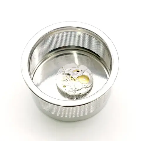 Rengöringskorgar för klockdelar Ultraljudsrengöring Klockdelar i 304 rostfritt stål Hållarkorg för klockdelar Reparationsverktyg Tillbehör 8 best sales klockrengöringskorgar - №4