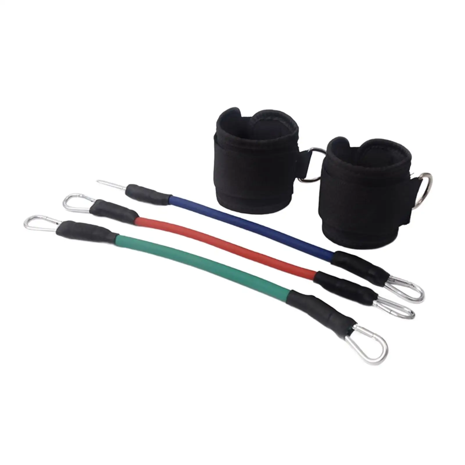 Ankle Resistance Straps Oxford Cloth Rubber Rope Agility Training Tools for Home Workout and Physical Fitness
