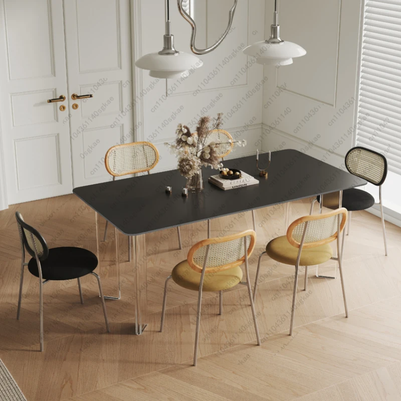 Multifunction Home Furniture Dining Room Table Sedentary Dinning Tables Sets Kitchen Service Designer Mesa Comedor Coffee