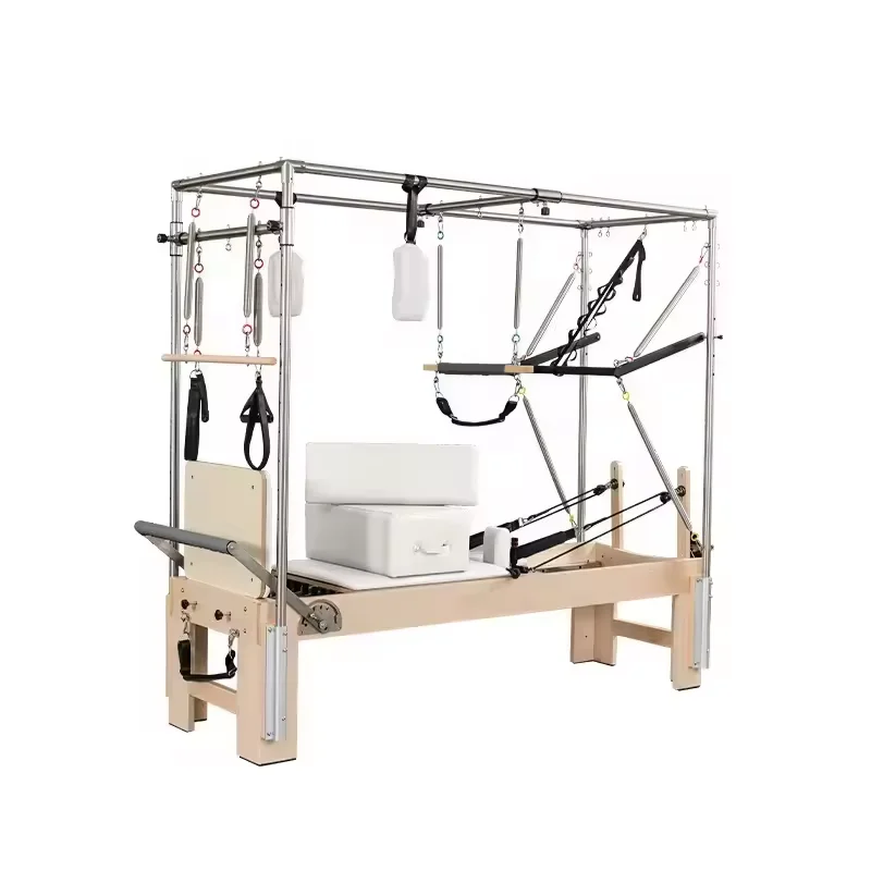 

Apollo c Three In One Core Training Bed Studio Machine Equipment Tower Maple Wood Pilates Reformer