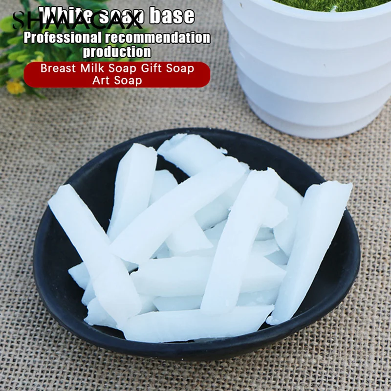 250g/Bag White Clear Glycerin Soap Base Organic Soap Making Diy Handmade Vegan Soap Melt Pour Soap Base Foaming Bath Butter