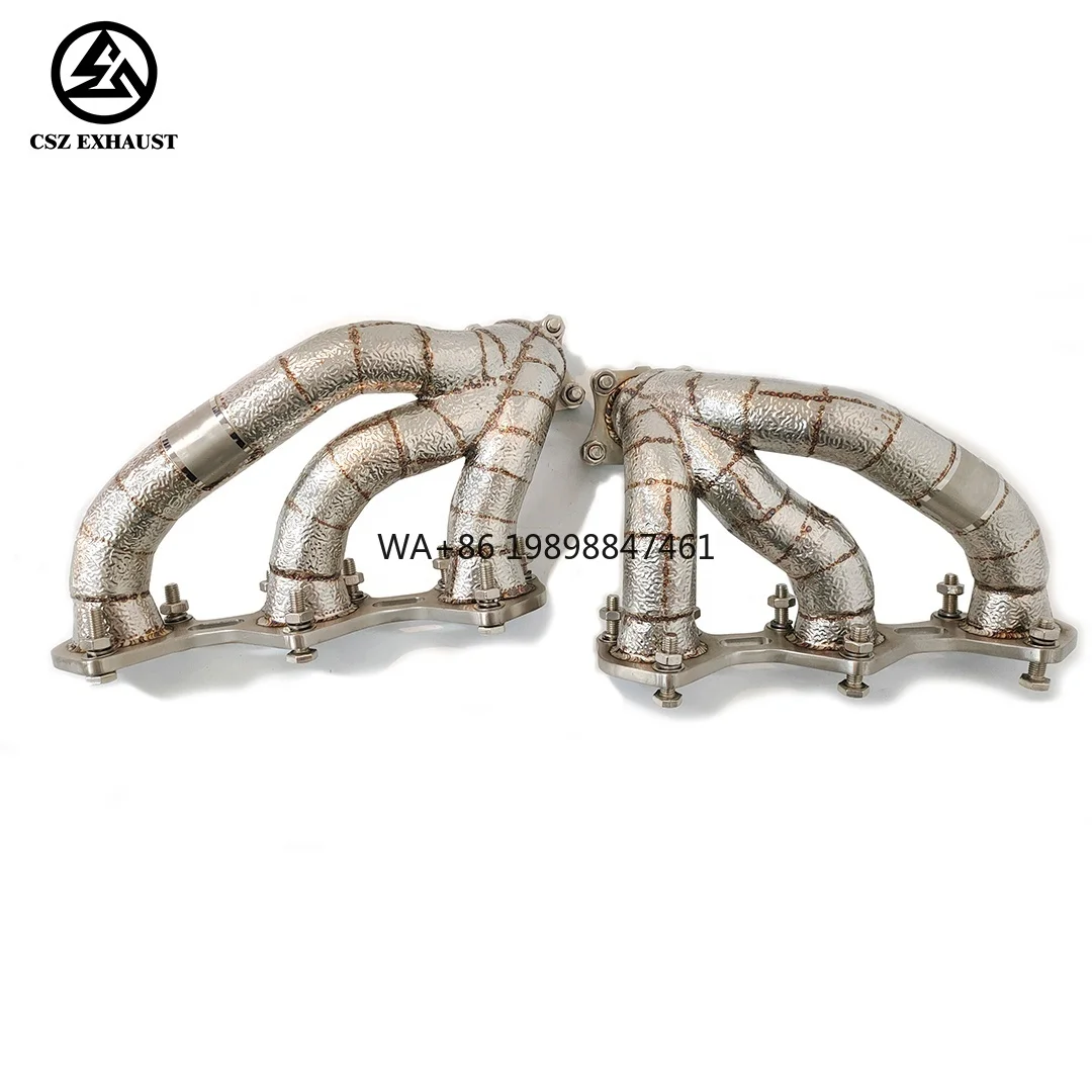 

Porsche 911 992 3.0T Carrera Exhaust Headers Manifold Heat Shield SS304 Exhaust Pipe Performance Tuning Accessories Downpipe