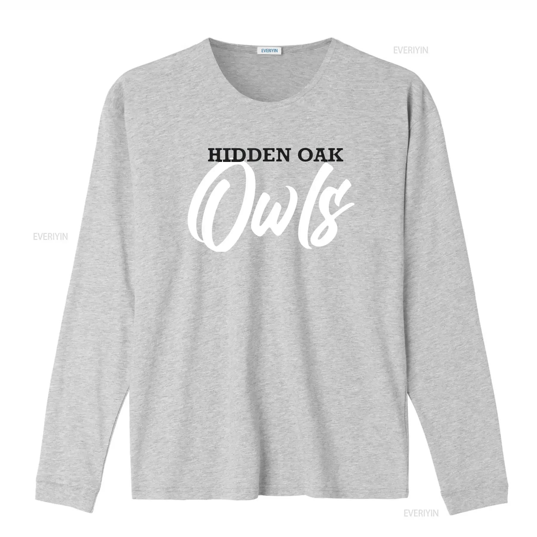 Womens Hidden Oak Owls School Spirit For Boy Or Girl T Shirt Black 2XL vintage Washed homme Unisex Stretched designer clothes