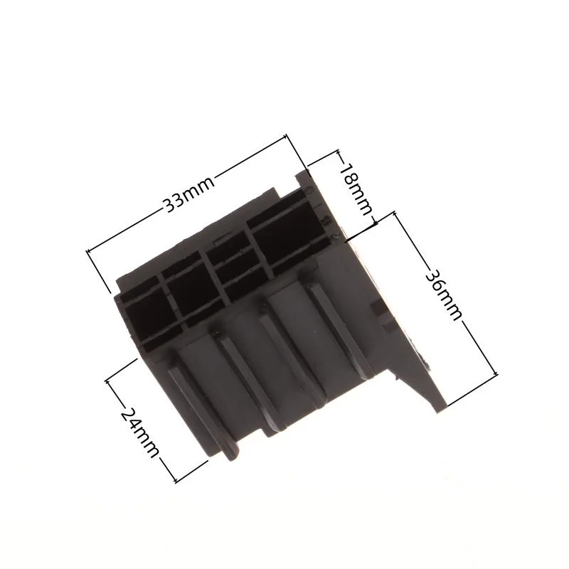5 Sätze/los DIY Zubehör Auto Relais Stecker Buchse Ohne Draht Mit Terminal Geändert Nylon Flammschutzmittel