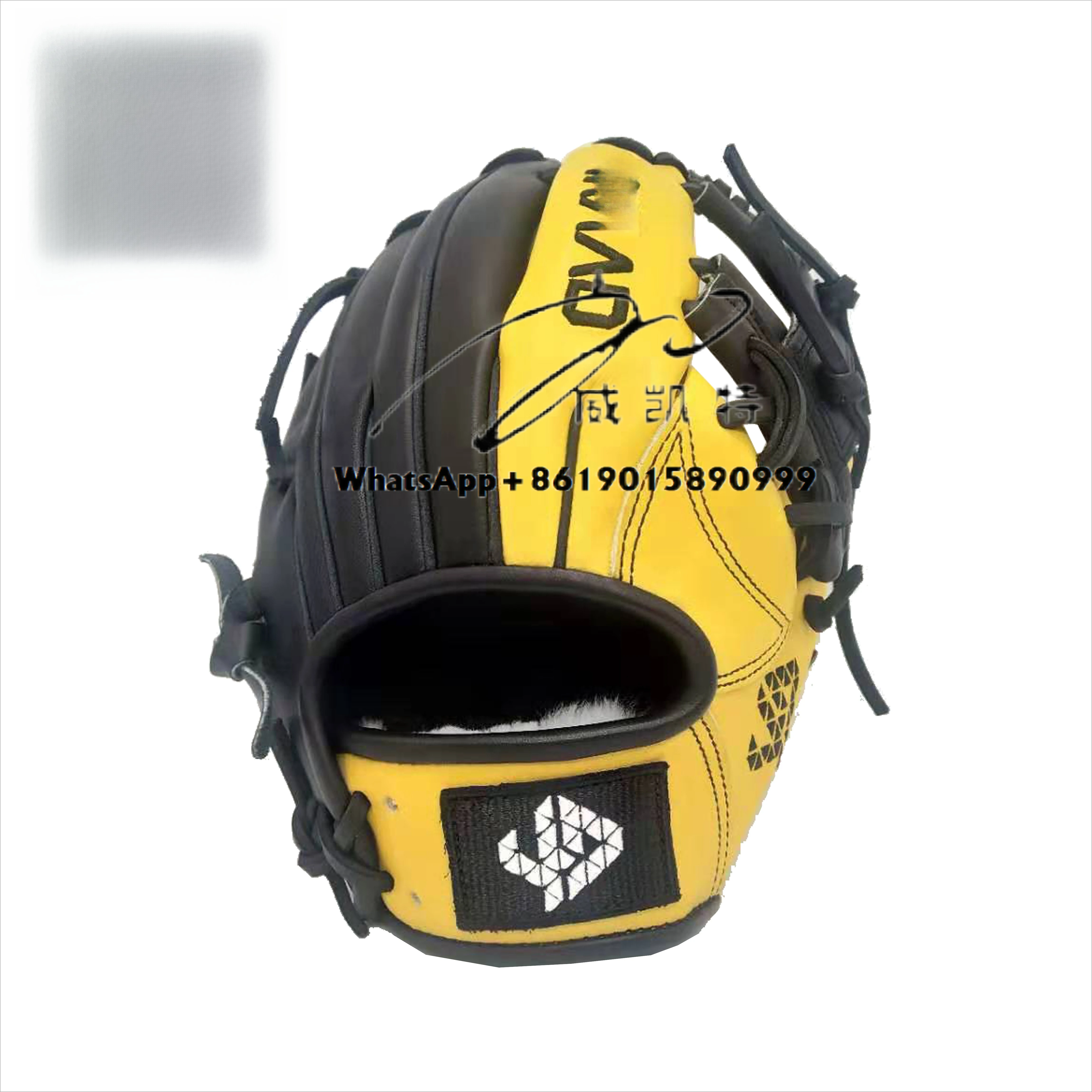 

4KAAD Высококачественные кожаные перчатки для софтбола США Infield 11,5 дюймов I Web для правой руки