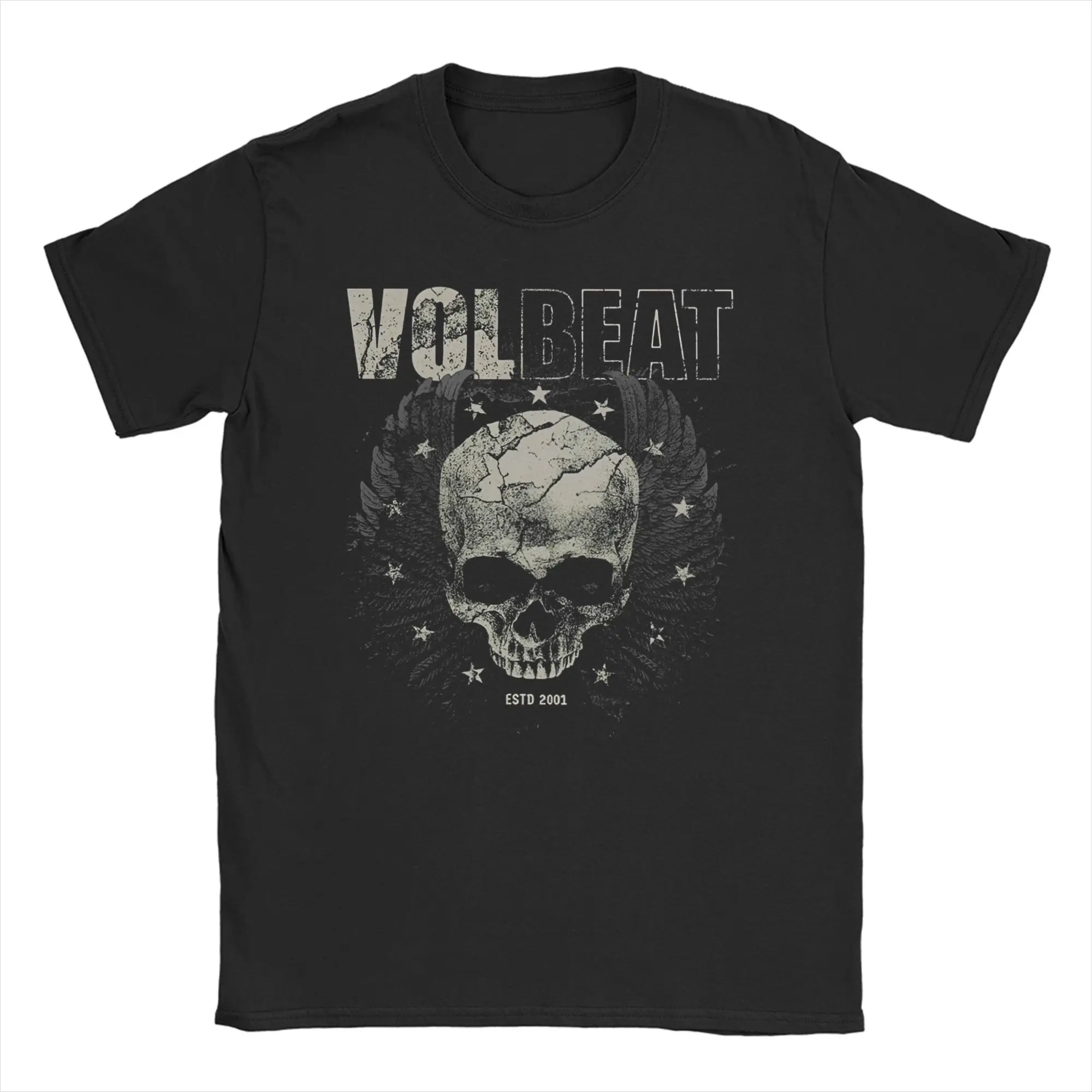 

Volbeats Greatest Of All Tours 2025 T-Shirt Men Women Metal Music Fun 100% Cotton Tee Shirt Short Sleeve T Shirts Adult Tops
