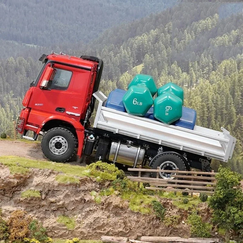 1/14 RC Autocarro con cassone ribaltabile idraulico 3362 KABOLITE Modello di veicolo di ingegneria Prodotto con suono e luce Giocattolo per veicoli