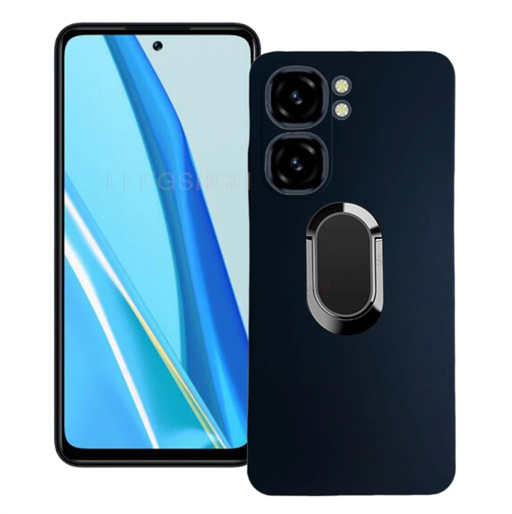 Для Oukitel C58 Pro 2024 C58 C58Pro OukitelC58 OukitelC58Pro задний кольцевой держатель-кронштейн чехол для телефона Мягкий силиконовый чехол из ТПУ Для Oukitel C58 Pro 2024 C58 C58Pro OukitelC58 OukitelC58Pro задний кольцевой держатель-кронштейн чехол для телефона Мягкий силиконовый чехол из ТПУ