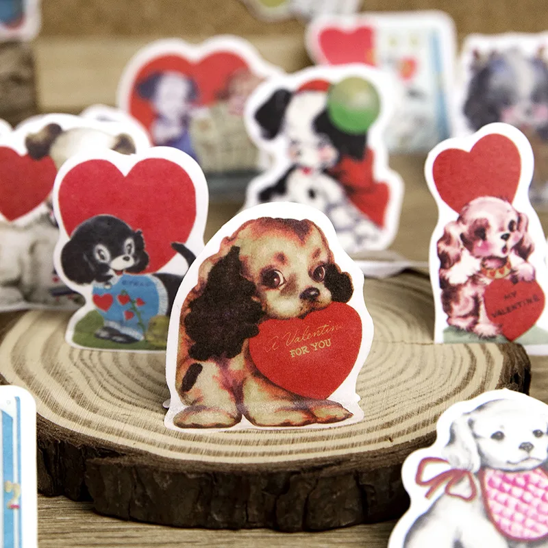 40Pcs Circus Mobilization Series Animal Theme Rabbit Bear Handbook Decorative Background Diary Album Lable Junk Journal Planner