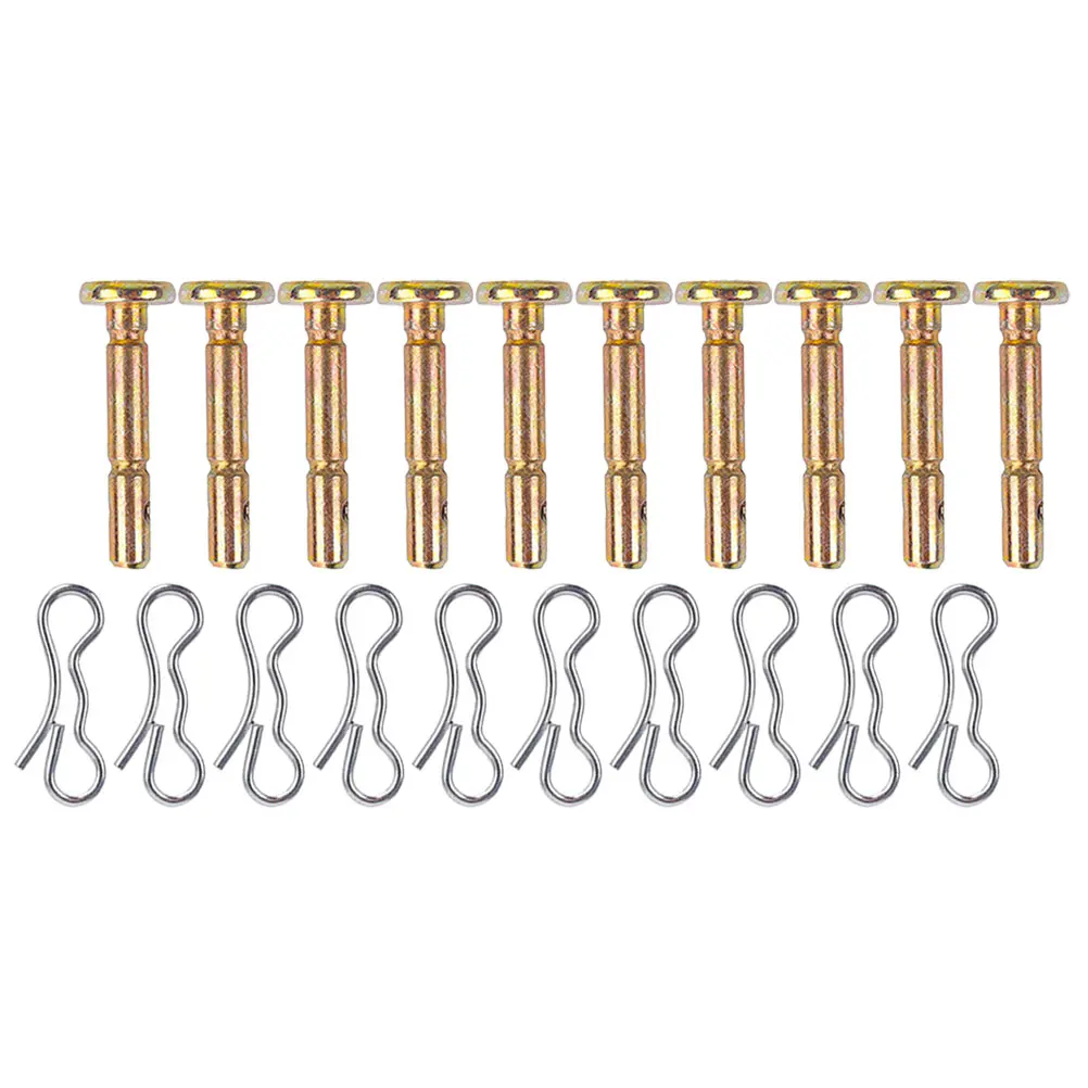 

Stainless Steel Shear Pin Set Snow Blower Replacement Parts Cotter Pins for Snow Thrower Accessories Craftsman Metal