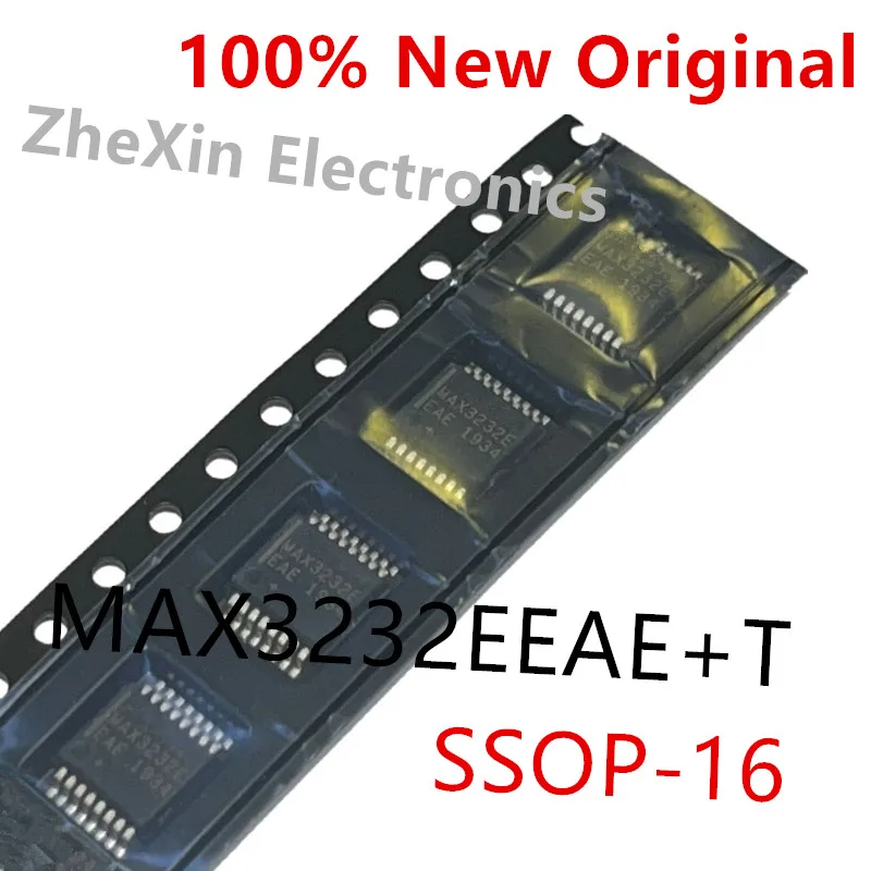 10PCS/Lot   MAX3232EEAE+T 、MAX3232EEUE+T 、MAX3232EESE+T   Brand new original RS-232 Transceivers chip   MAX3232