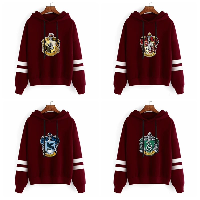 Hoodies & Sweatshirts Fall Harried Potter Institute of Wizardry Insignia Hooded Hoodies for Men Women Birthday New Year Costumes